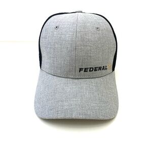 Federal Premium Men's Black/Grey Trucker Style Cap